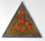 Tryptique Triangles 50cms